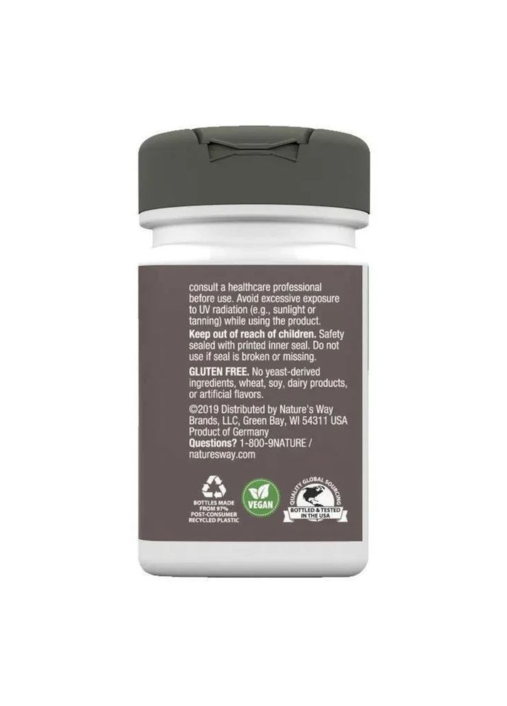 Екстракт звіробою Perika St. Johns Wort 300 мг 60 таблеток Nature's Way (361116316)