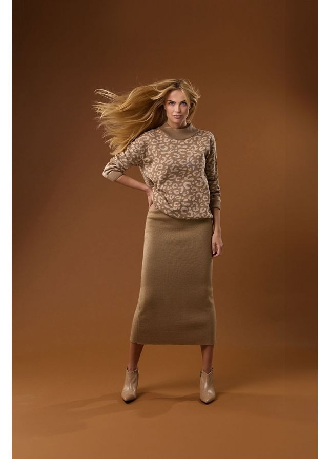 Жіноча спідниця зі шлицею (2774) Triko Bakh (355262216)