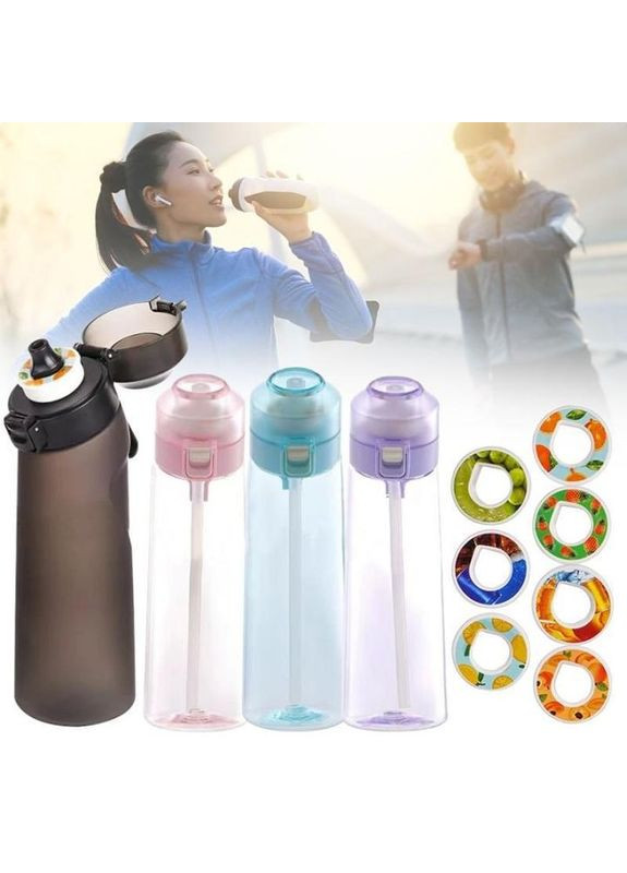 Спортивна ароматична пляшка аналог Бутилка Air Up Bottle + 5 картриджів - капсул ароматів No Brand (366668625)
