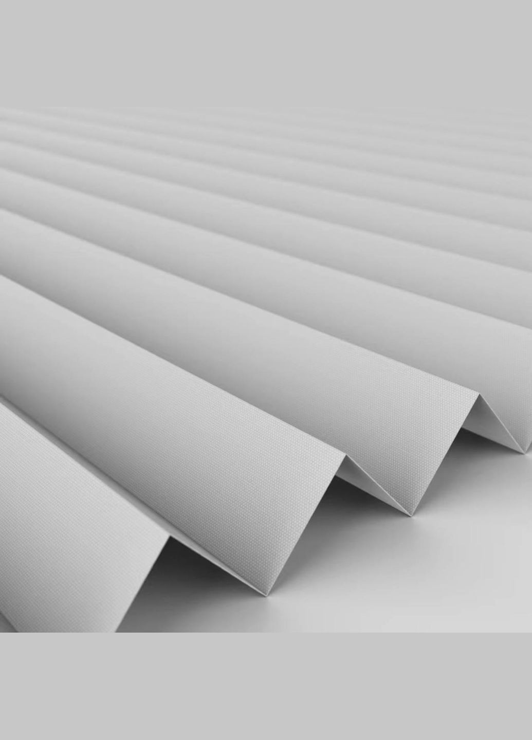 Жалюзі плісе тканинні Світло-сірий No Brand (340671123)