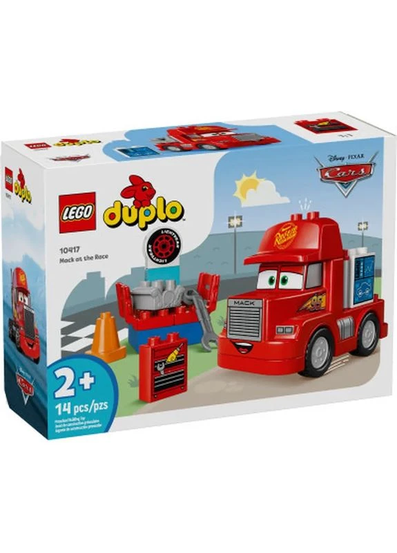 Конструктор DUPLO Disney Мак на гонках 14 деталей (10417) Lego (398748722)
