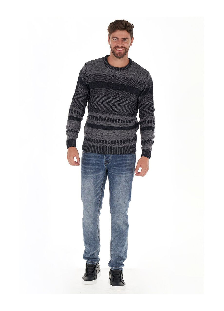 Сірий cветр чоловічий Lee Cooper