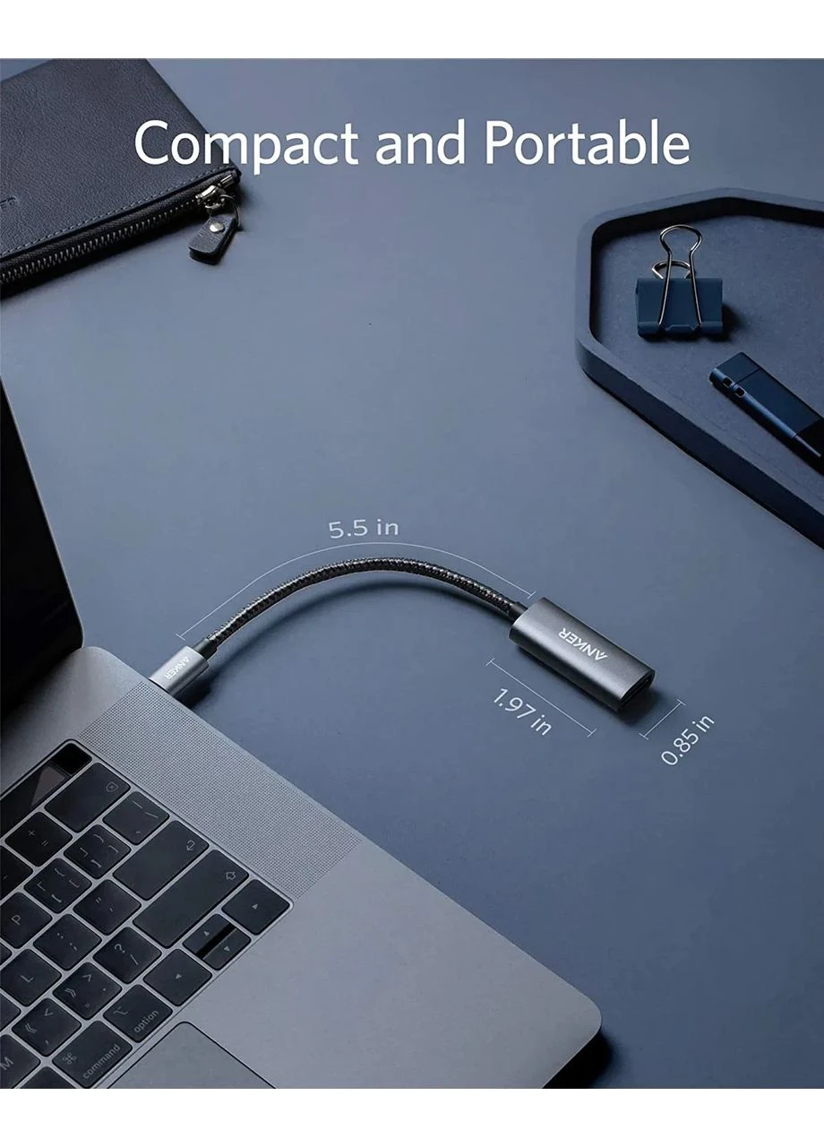 Адапатер, Преходник PowerExpand USB-C to DisplayPort Anker (351371731)