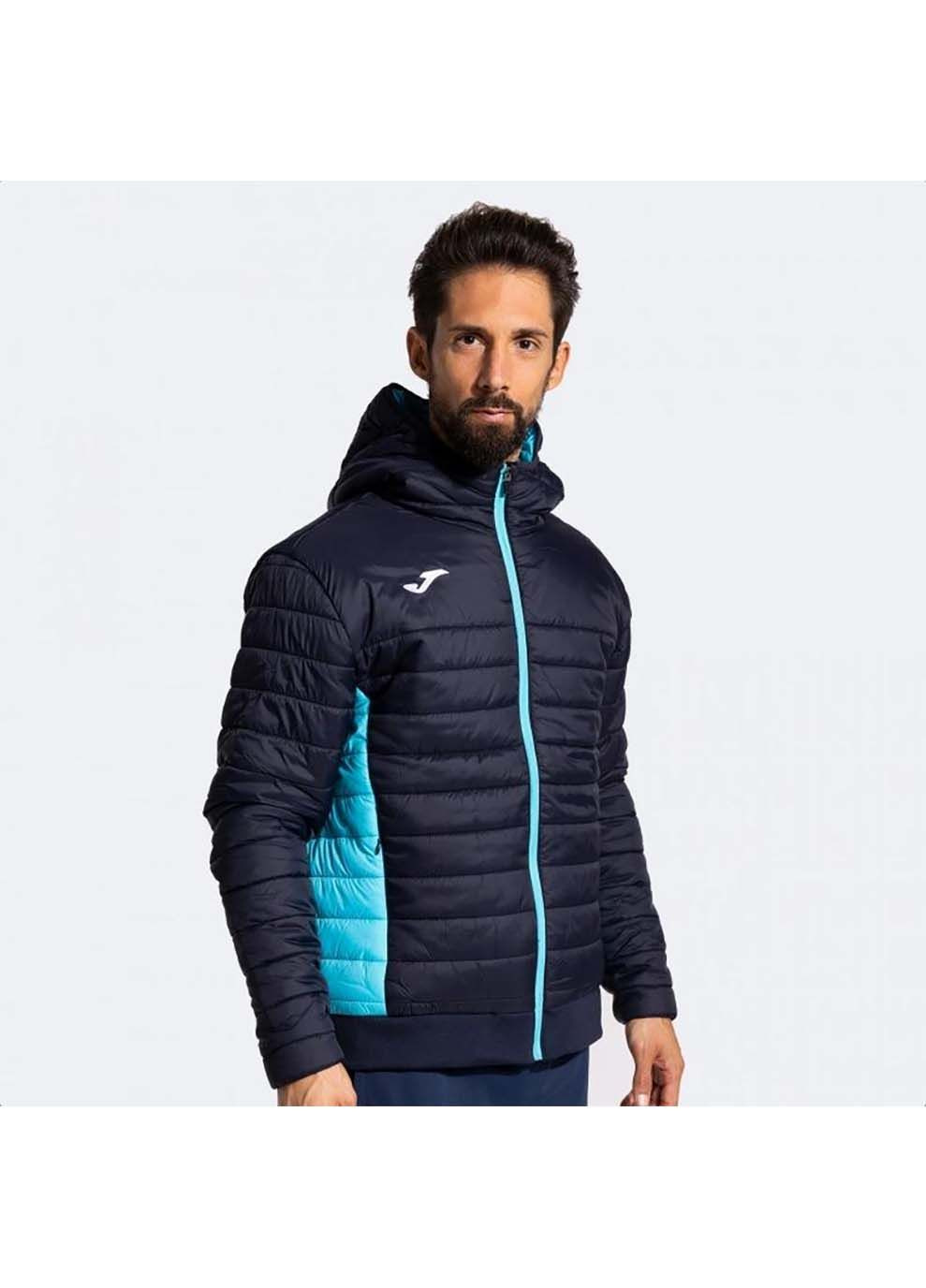 Темно-синяя демисезонная детская куртка urban v темно-синий Joma