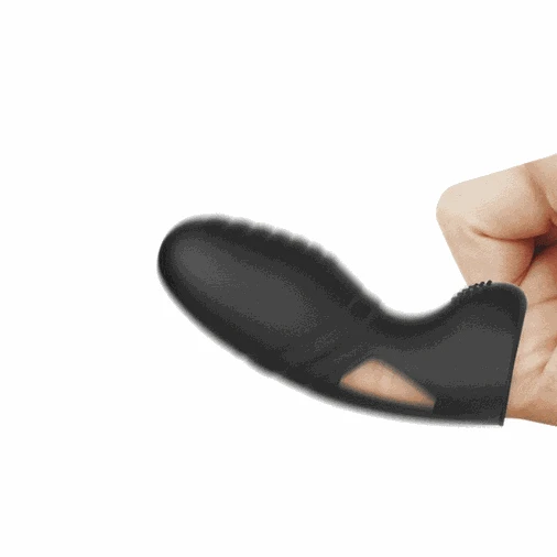 Насадка на палец Alan Finger Vibrator Black - CherryLove Pretty Love (329153071)