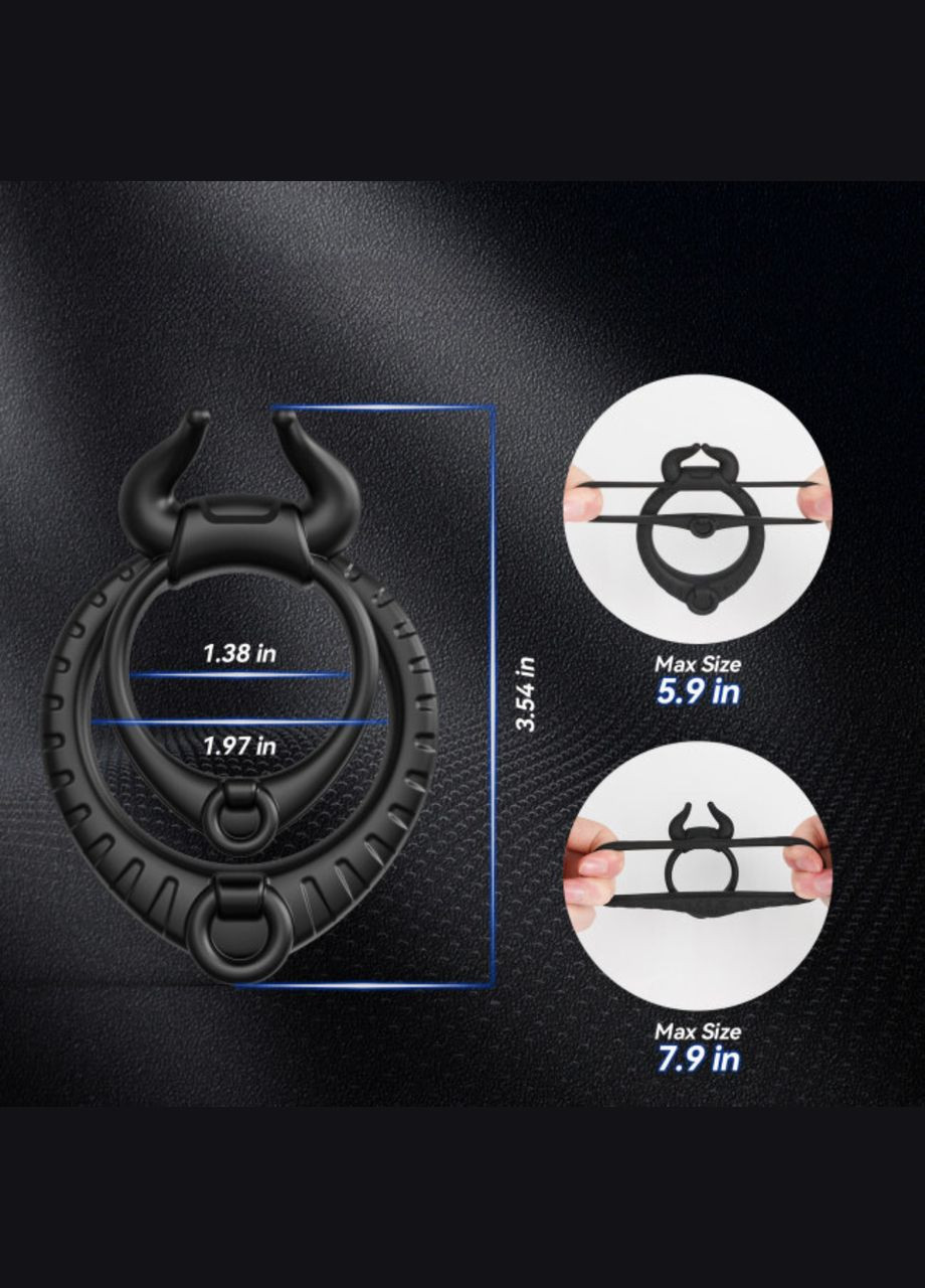 Ерекційне кільце "Bull Ring" No Brand (322199611)