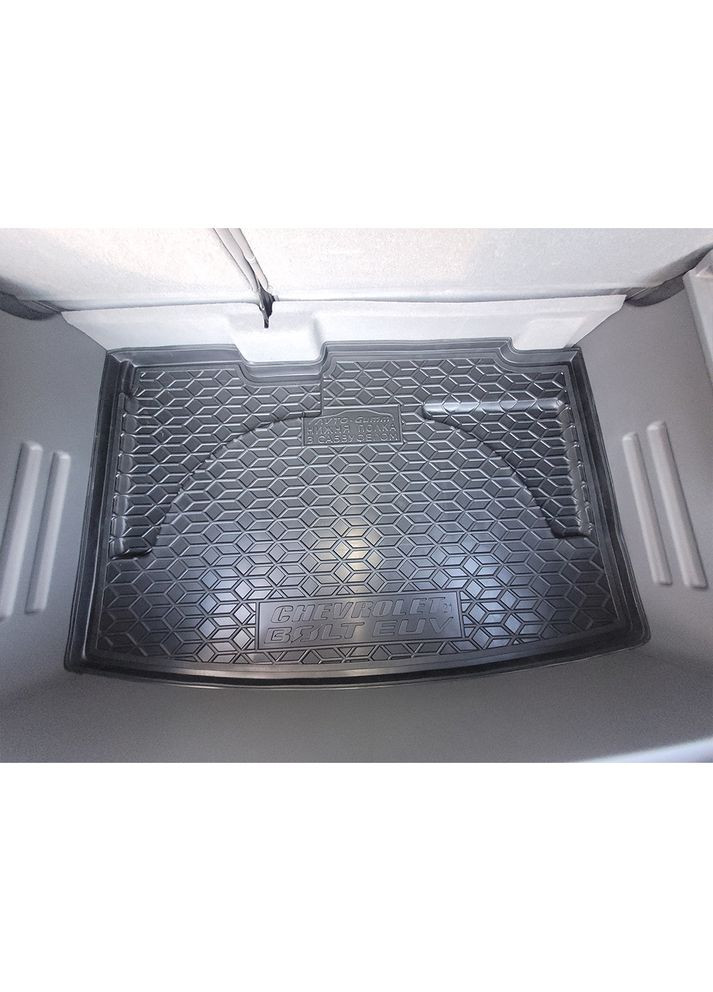 Килимок в багажник поліуретановий Chevrolet EUV 2022/Шевроле Болт нижня полиця з саб Avto-Gumm Bolt (360614908)