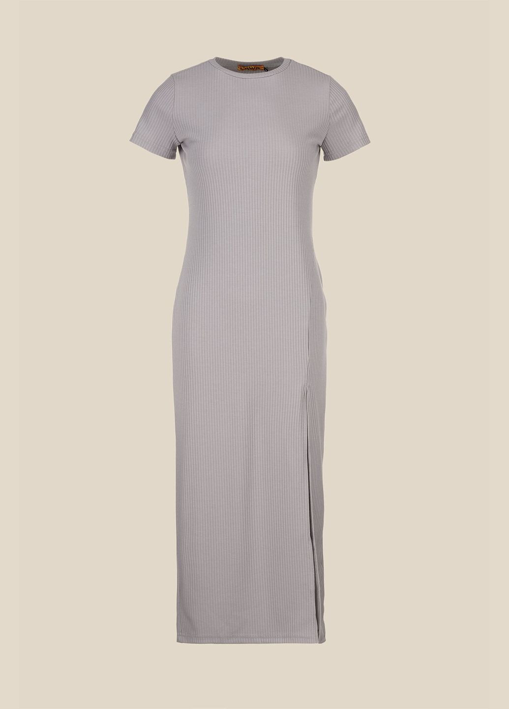 Сіра сукня жіноча wbc02371 shop (2000990447302) LAWA однотонна