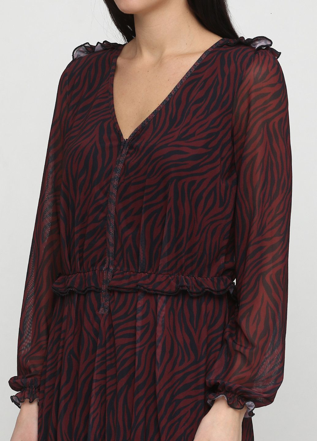 Черное повседневный платье черно-коричневый Liu-Jo