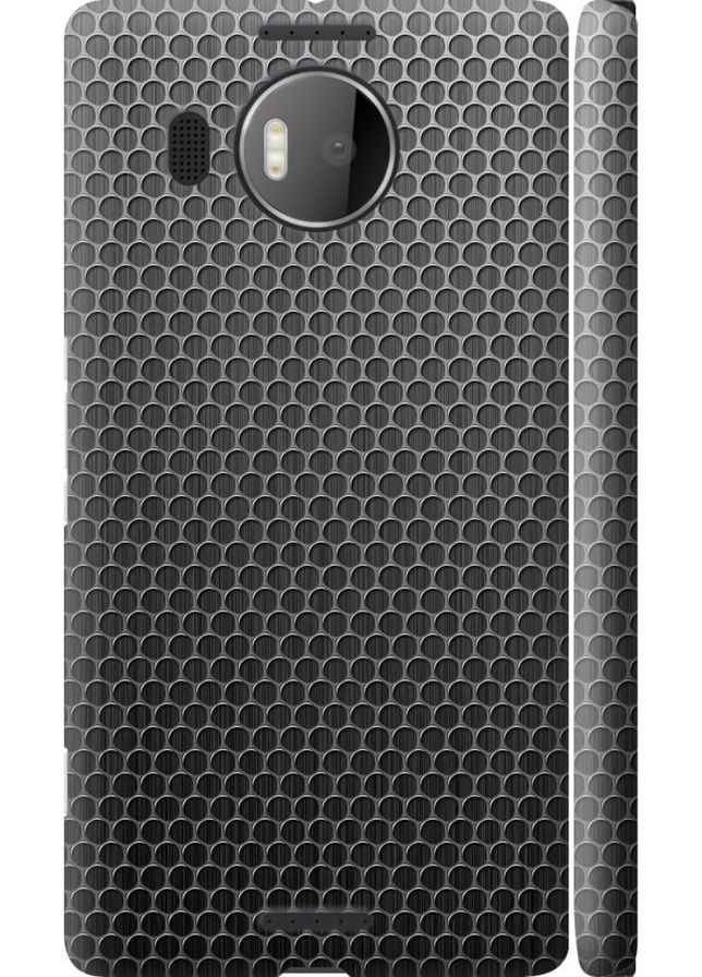 3D пластиковый матовый чехол 'Ячейки' для Endorphone Microsoft Lumia 950 XL Dual Sim (335403026)