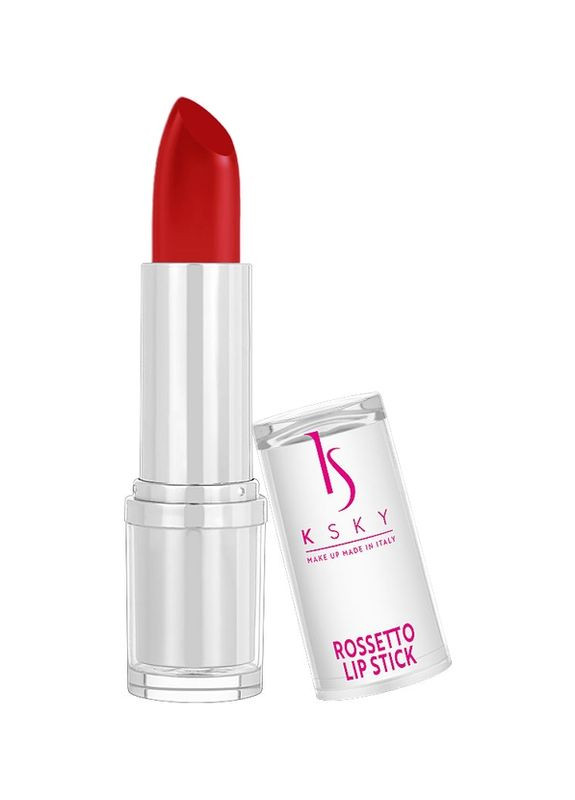Помада для губ червоний матовий, 5г (KS210) KSKY Shiny Silver Rossetto Lipstick (297714804)