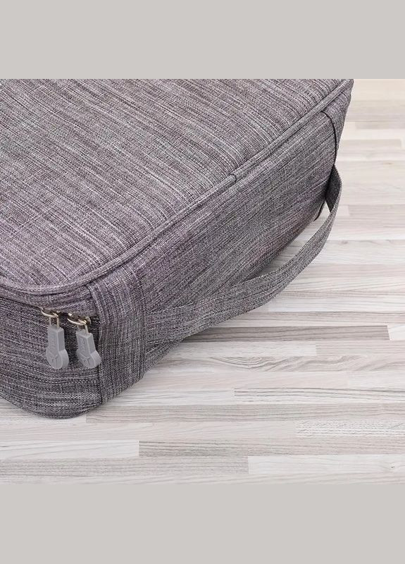 Дорожный органайзер для гаджетов, проводов и кабелей, зарядных устройств, косметики. Серый Unbranded (341288531)