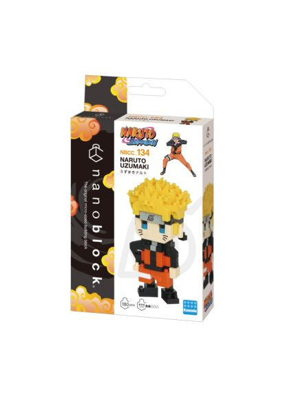 Конструктор Наруто Узумаки 180 элементов (124132) Nanoblock (370256771)