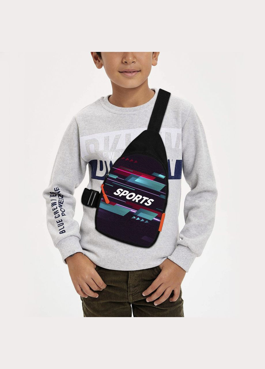 Сумка через плече дитяча Sport 29х17 см сумка слінг для хлопчика (2321) No Brand (336480881)