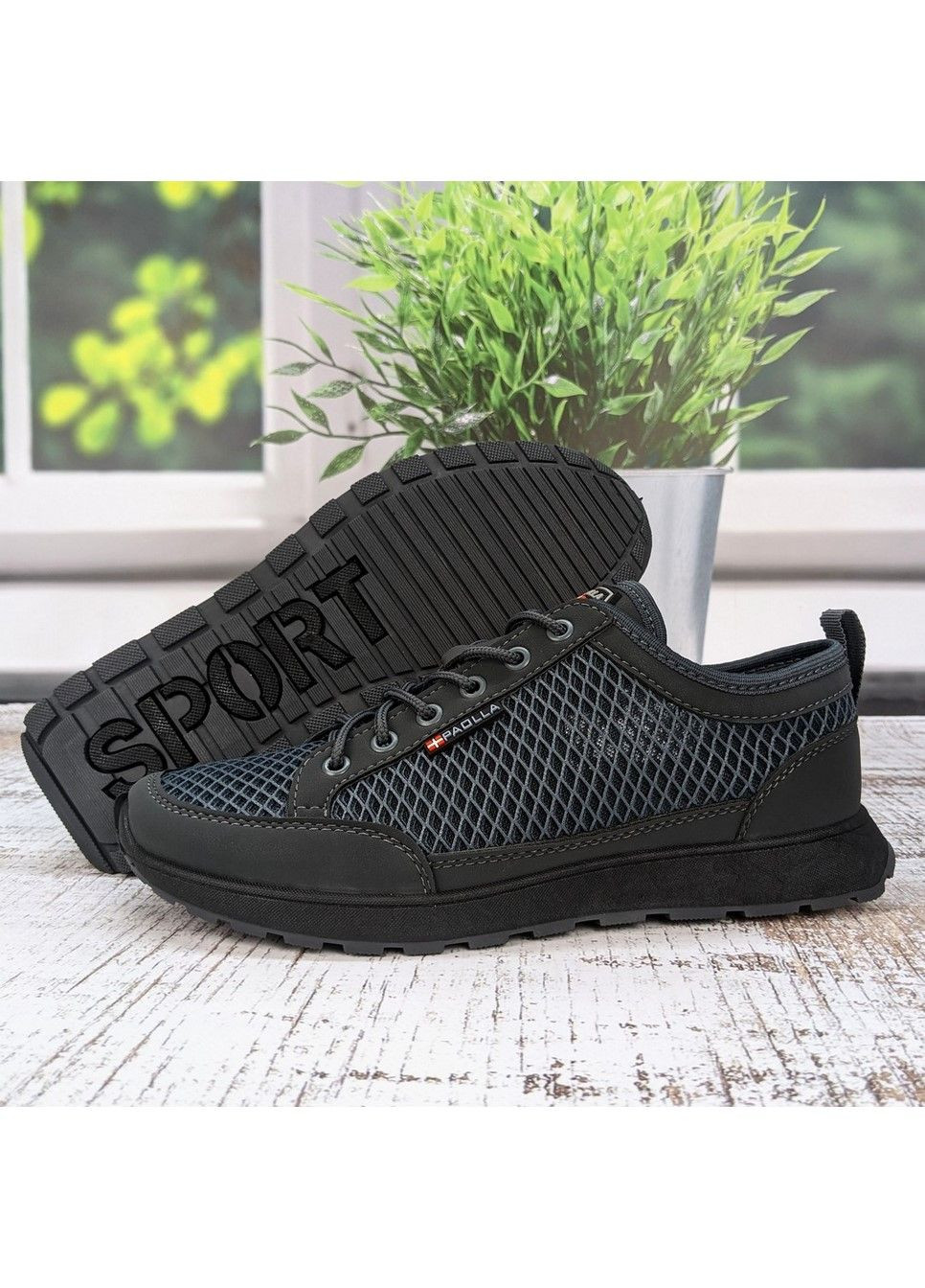 Сірі Літні кросівки чоловічі Paolla