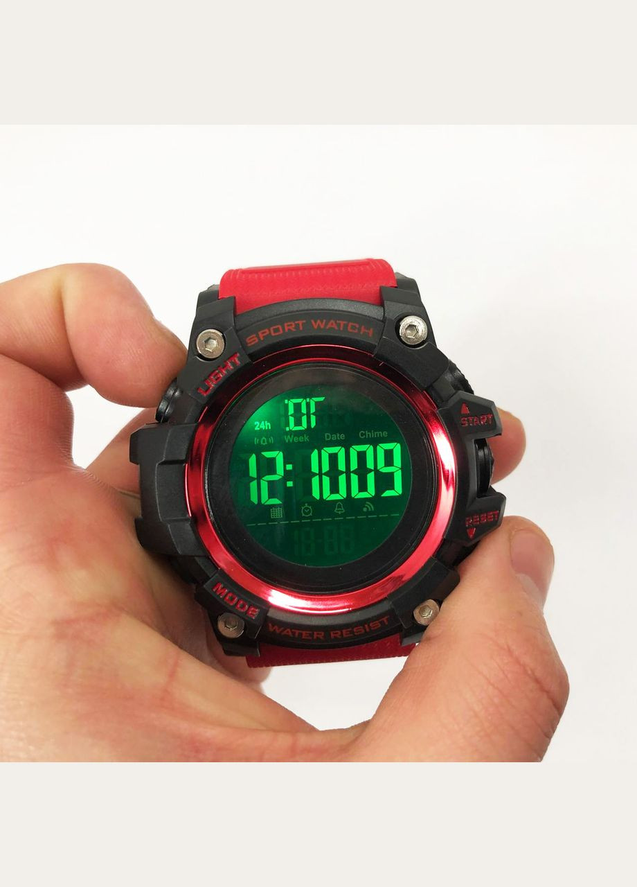 Годинник наручний чоловічий SKMEI 1384RD, чоловічий тактичний годинник, протиударний годинник, годинник спортивний No Brand (359475198)