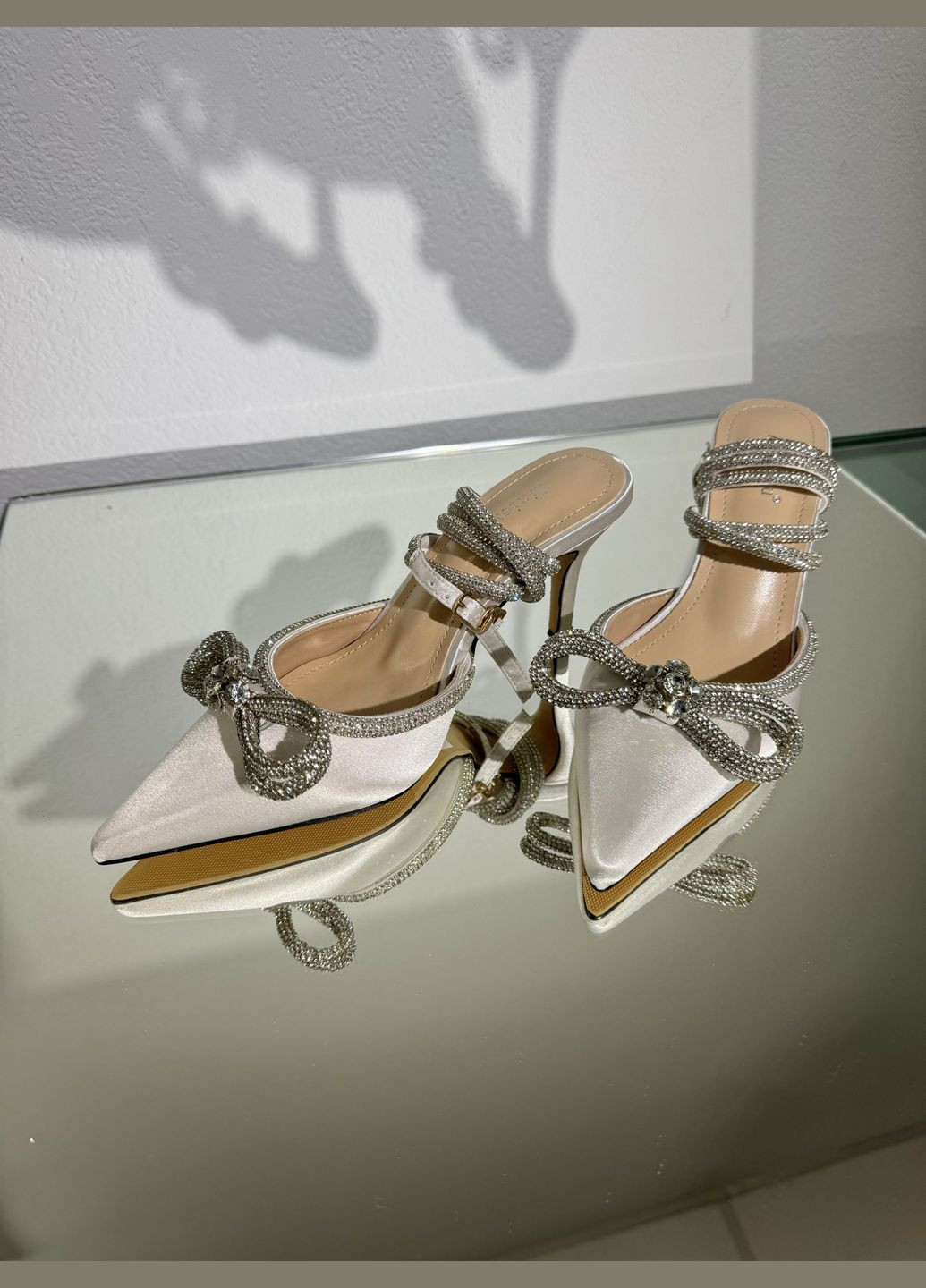 No Brand Свадебные женские туфли с бантами. белый з текстиль, — лето (322414778)