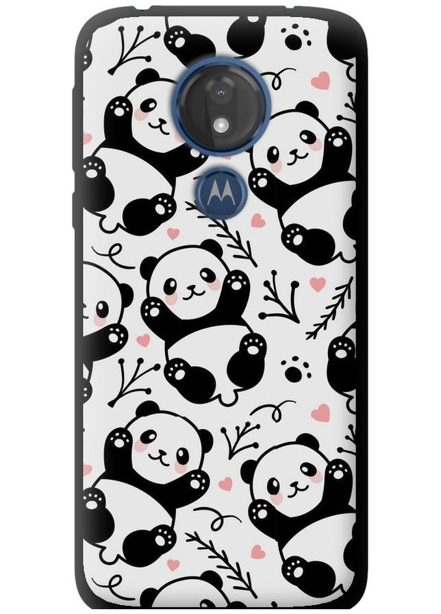 TPU чехол 'Панды' для Endorphone Motorola Moto G7 Power (315764425)