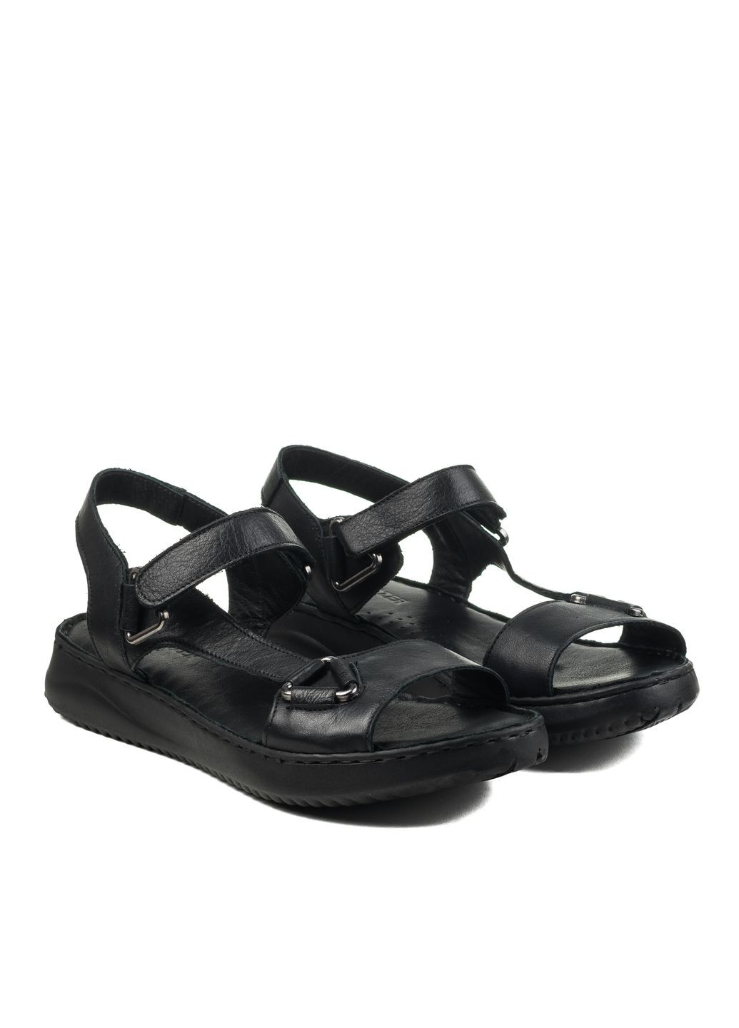 Черные босоножки (1569лz) Bulldozer