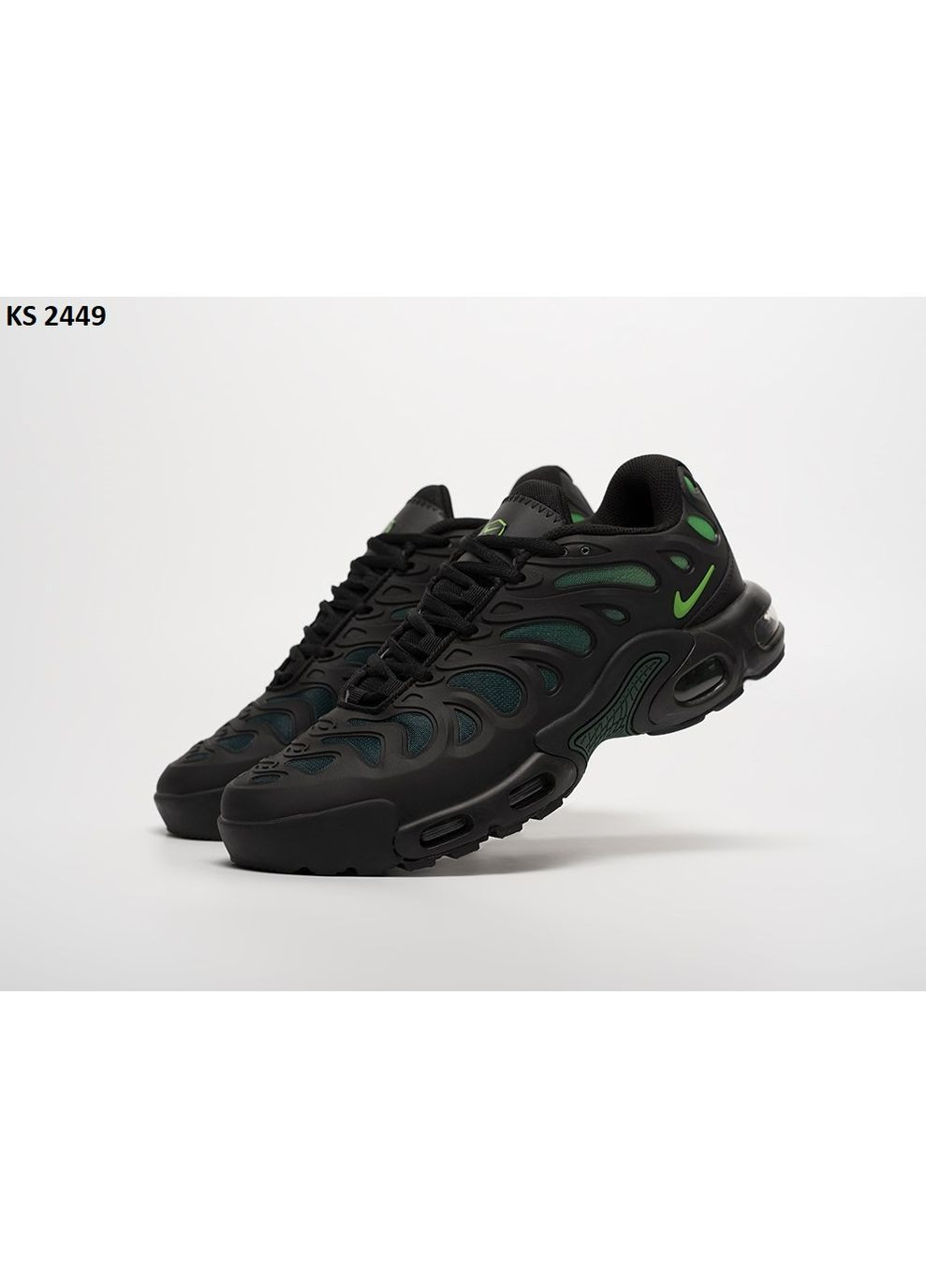Чорні Осінні кросівки чоловічі nike air max plus drift black найк аір макс тн плюс No Brand