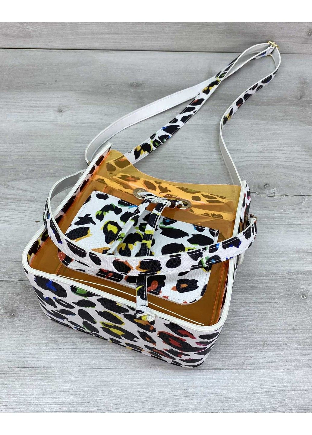 Cумка женская «Manon» оранжевый силикон WeLassie (315688864)