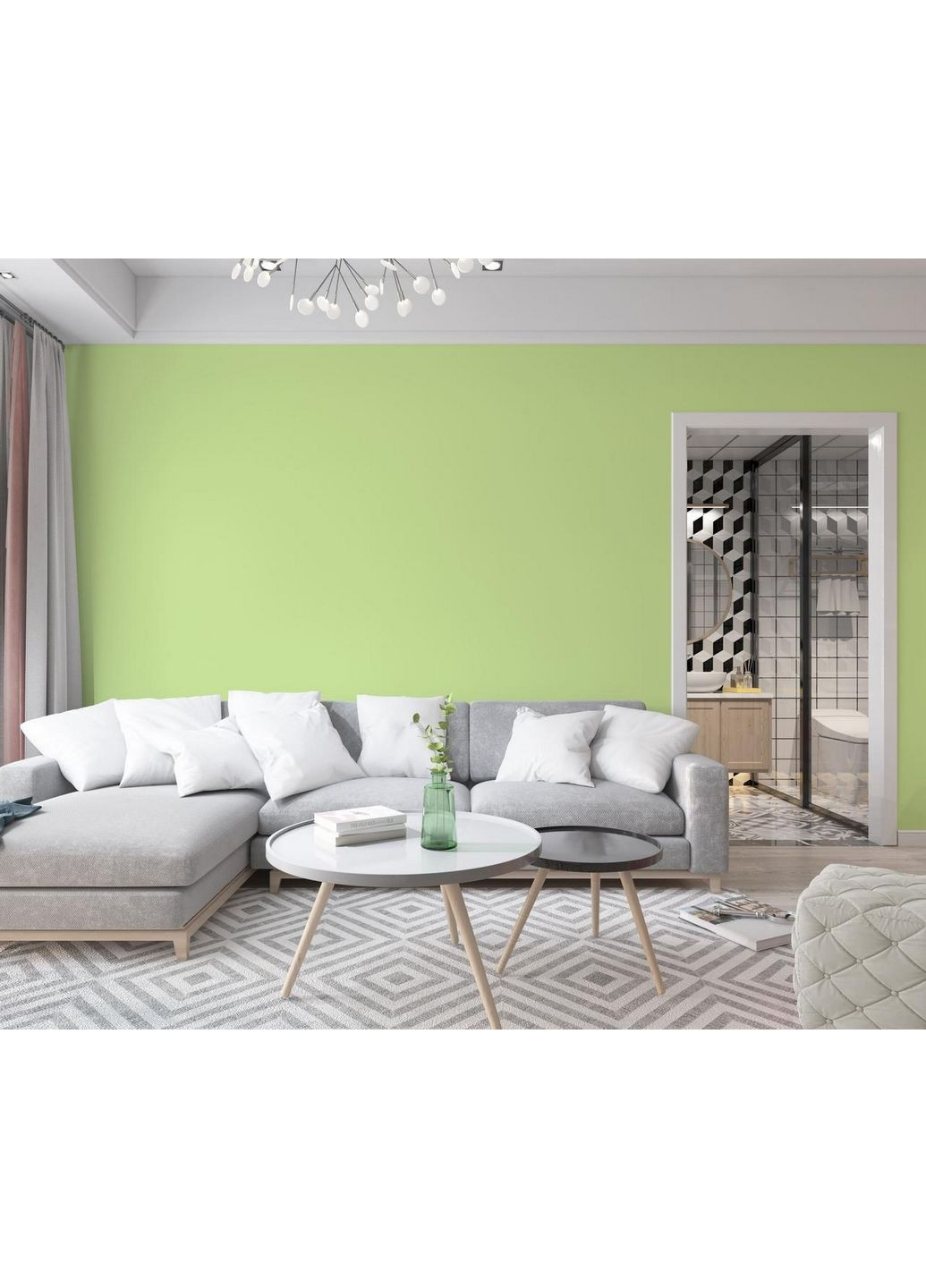 Інтер'єрна фарба латексна 0540-G50Y 5 л SkyLine (289365739)