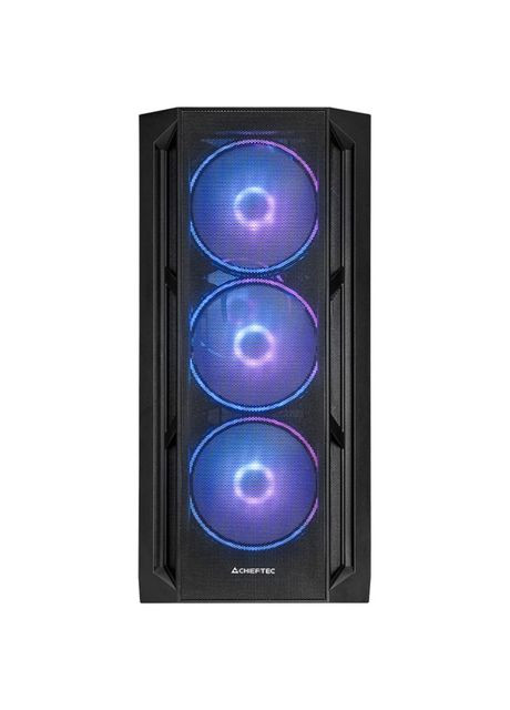 Корпус APEX LUMO GA-01B-L-OP 4x140mm A-RGB, USB-C, E-ATX, без БЖ, Black Chieftec (315799283)