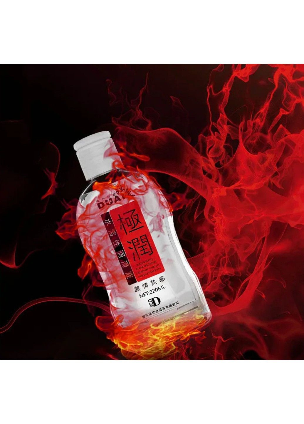 Змазка для сексу Red на водній основі 220 ml DUAI (284279078)