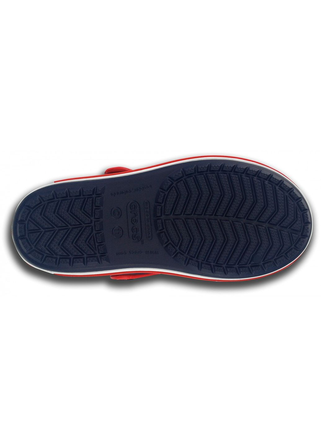 Дитячі сандалі Крокс Kids Sandal Navy Red 12856 Crocs Crocband (326492354)