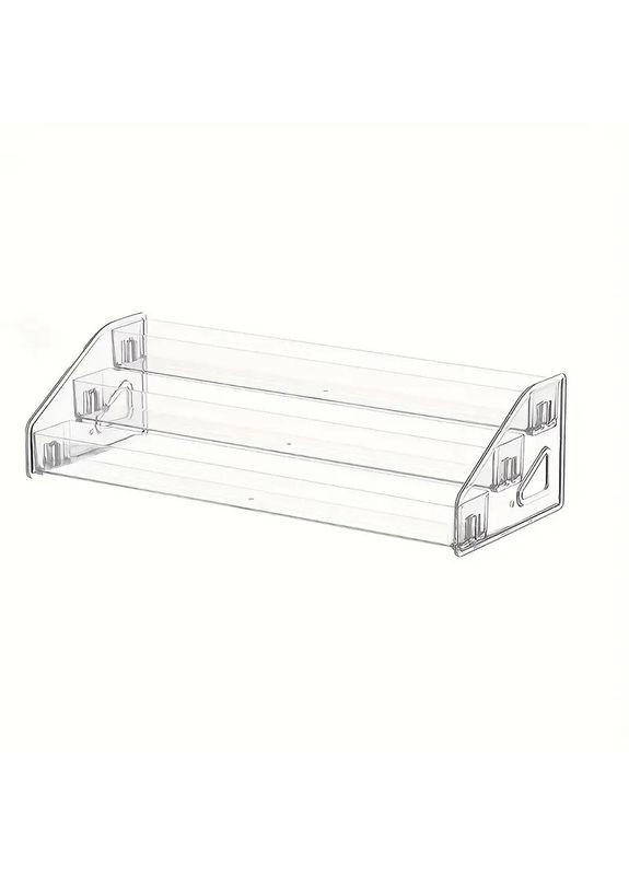 Товарна підставка-стенд на 3 полиці для косметики, лаків, макарун, батончиків 313х120х84мм (код: TPS-3p1 ) Beauty Nail (355252558)