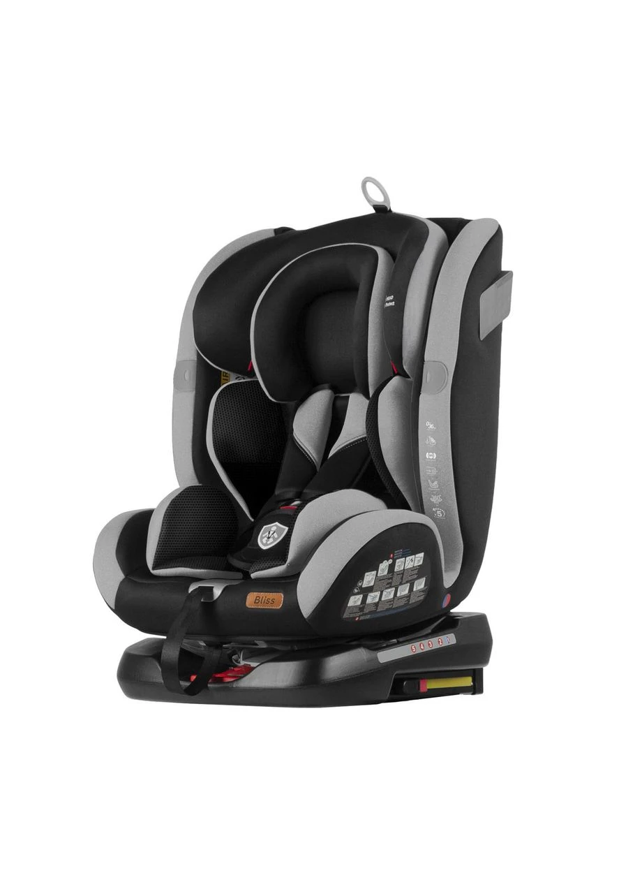 Автокресло Bliss T-535 Light Grey 0+1+2+3 ISOFIX с поворотом /1/ Tilly (362585014)
