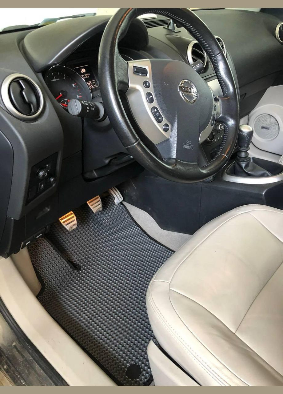 Автоковрики ЭВА Qashqai +2 2006-2013 коврики EVA ниссан кашкай Nissan Qashqai+2 (331291561)