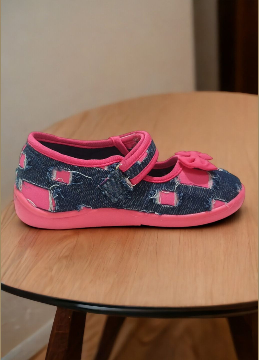 Тапочки текстильні для дівчинки Шалунишка (325422995)