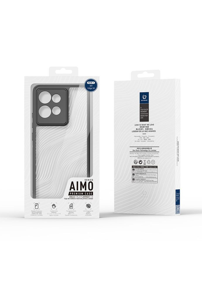Чохол Aimo Series для Motorola Edge 50 Black Dux Ducis (361903224)
