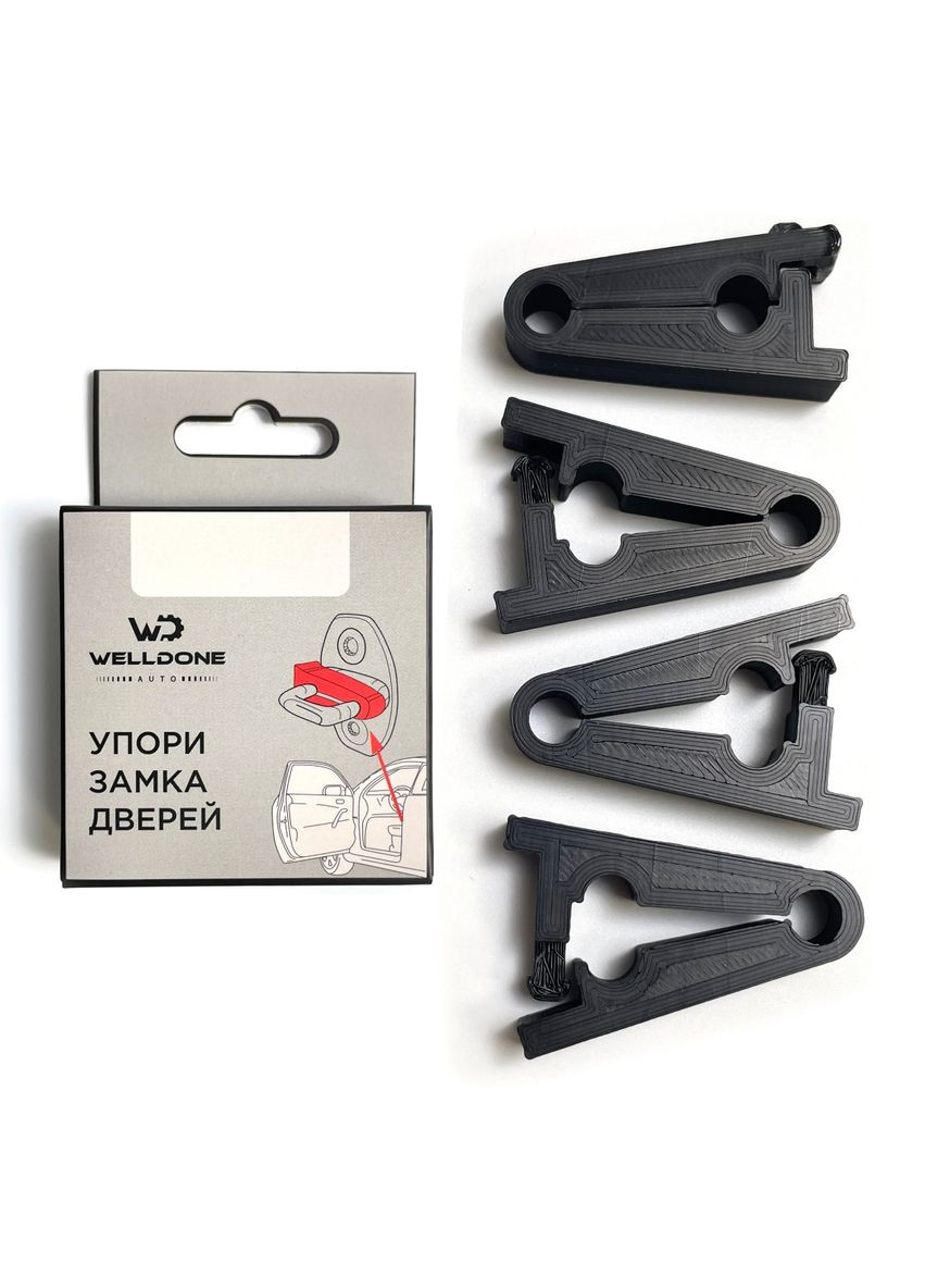 Упоры замка двери Welldone auto Chevrolet Lacetti (346062614)