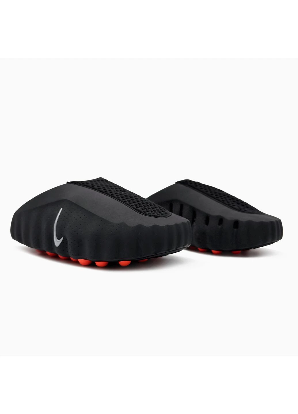 Черные летние кроссовки nike mind 001 black mules найк майнд No Brand