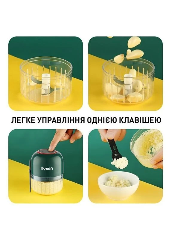 Блендер акумуляторний MEGAMIX 300 GREEN Dyxon (387639357)