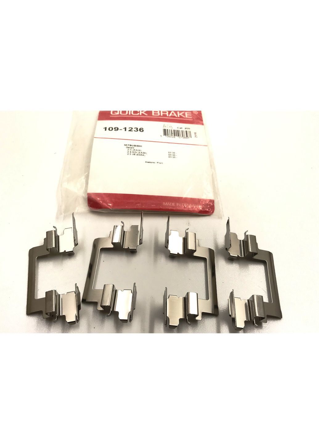 Комплект пружинок гальмівних колодок 1091236, Mitsubishi, Lancer, ASX, OEM MR527673 Quick Brake Outlander (360503627)