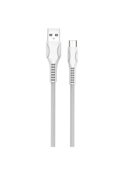 Кабель USB 2.0 AM - microUSB (5P), 1 м, White,, 2.4A (CW-CBUM028-WH) 000-CW-CBUM028-WH Colorway (395348122)