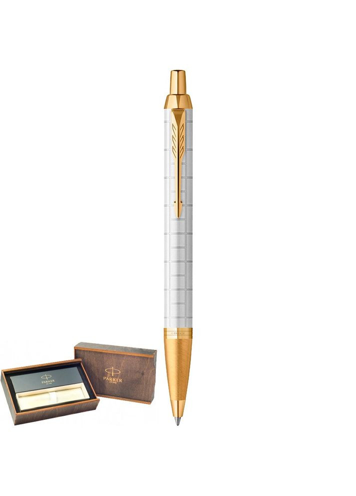 Ручка шариковая IM 17 Premium Pearl GT BP 24732 Parker (316617295)