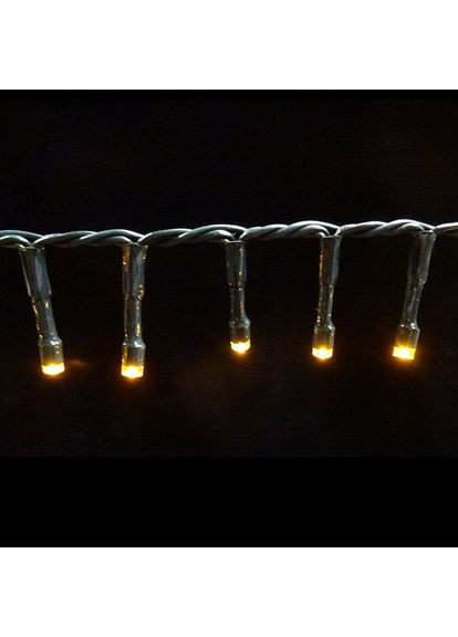 Гірлянда 14 м Luca Lighting світлодіодна тепла біла для дому та вулиці новорічна прикраса ProDobro (367264105)