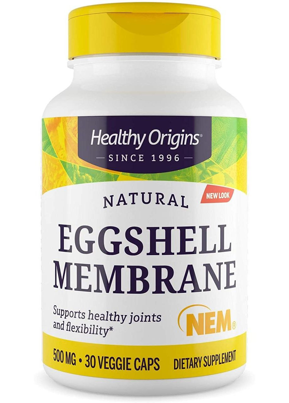 Яичная скорлупа Eggshell Membrane 500 мг 30 капсул Healthy Origins (357343005)