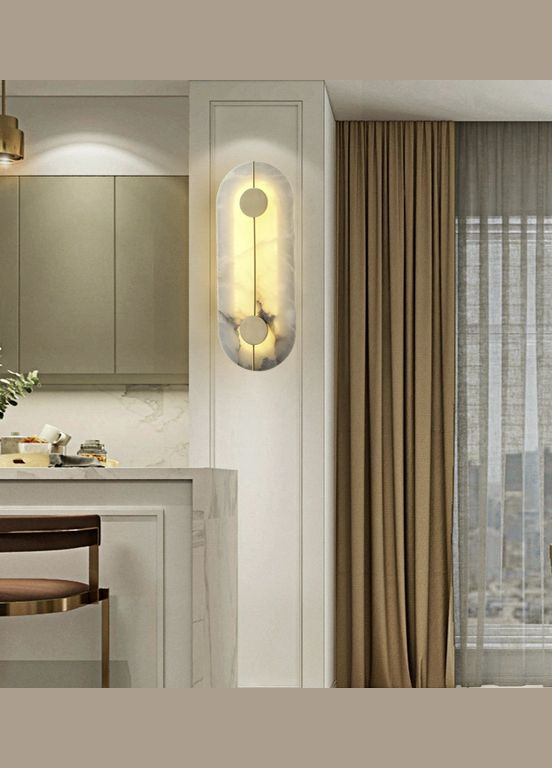 Бра LED 28063 Латунь 4х16х43 см. Sunnysky (364502191)