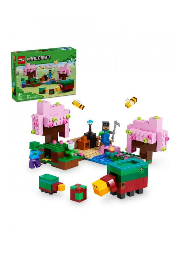Конструктор Minecraft Цветущий вишневый сад цвет разноцветный ЦБ-00253878 Lego (297059926)