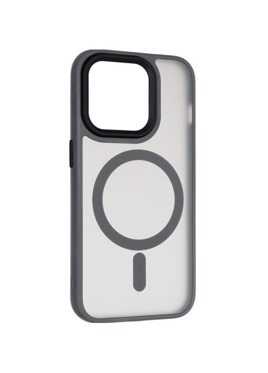 Чехол Color Bumper Case (MagSafe) для iPhone 12 Pro Grey Gelius (317192357)