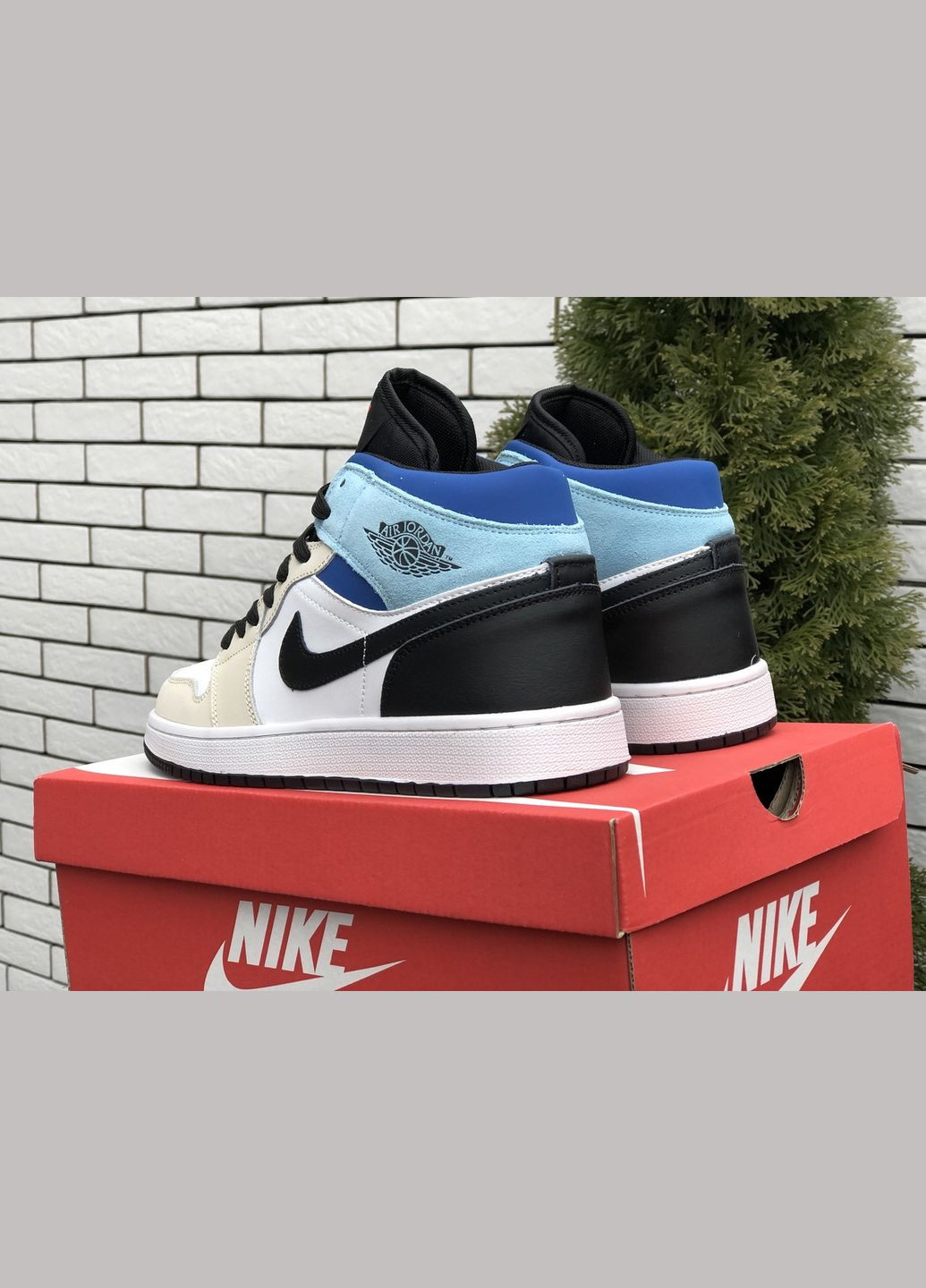 Бежевые демисезонные бежевые с белым демисезонные мужские кроссовки No Brand