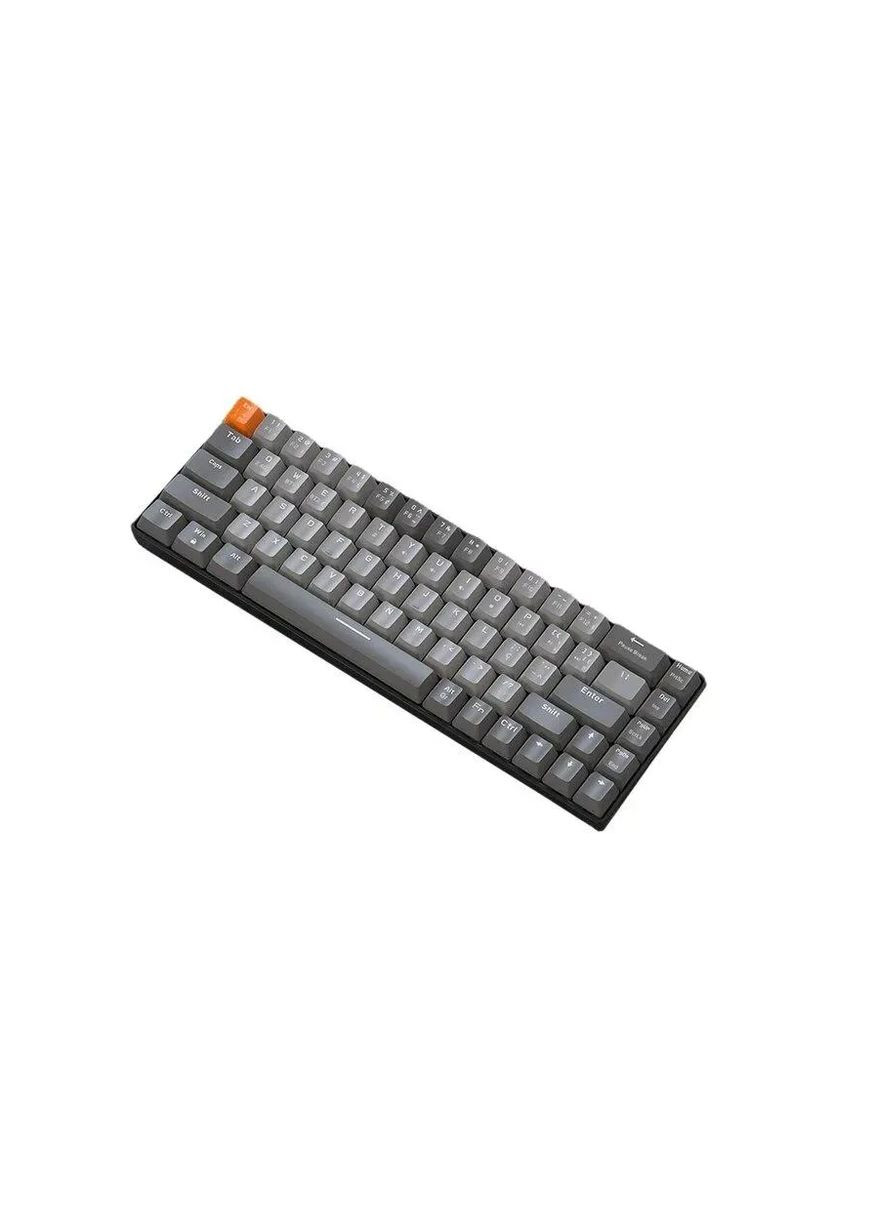 Беспроводная механическая клавиатура (60% TKL) WIRELESS (RED SWITCH) Ziyo K68 (324266532)