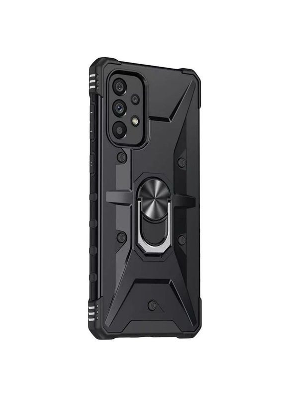 Ударостійкий чохол Pathfinder Ring з кільцем для Samsung Galaxy A33 5G Чорний Epik (372499831)
