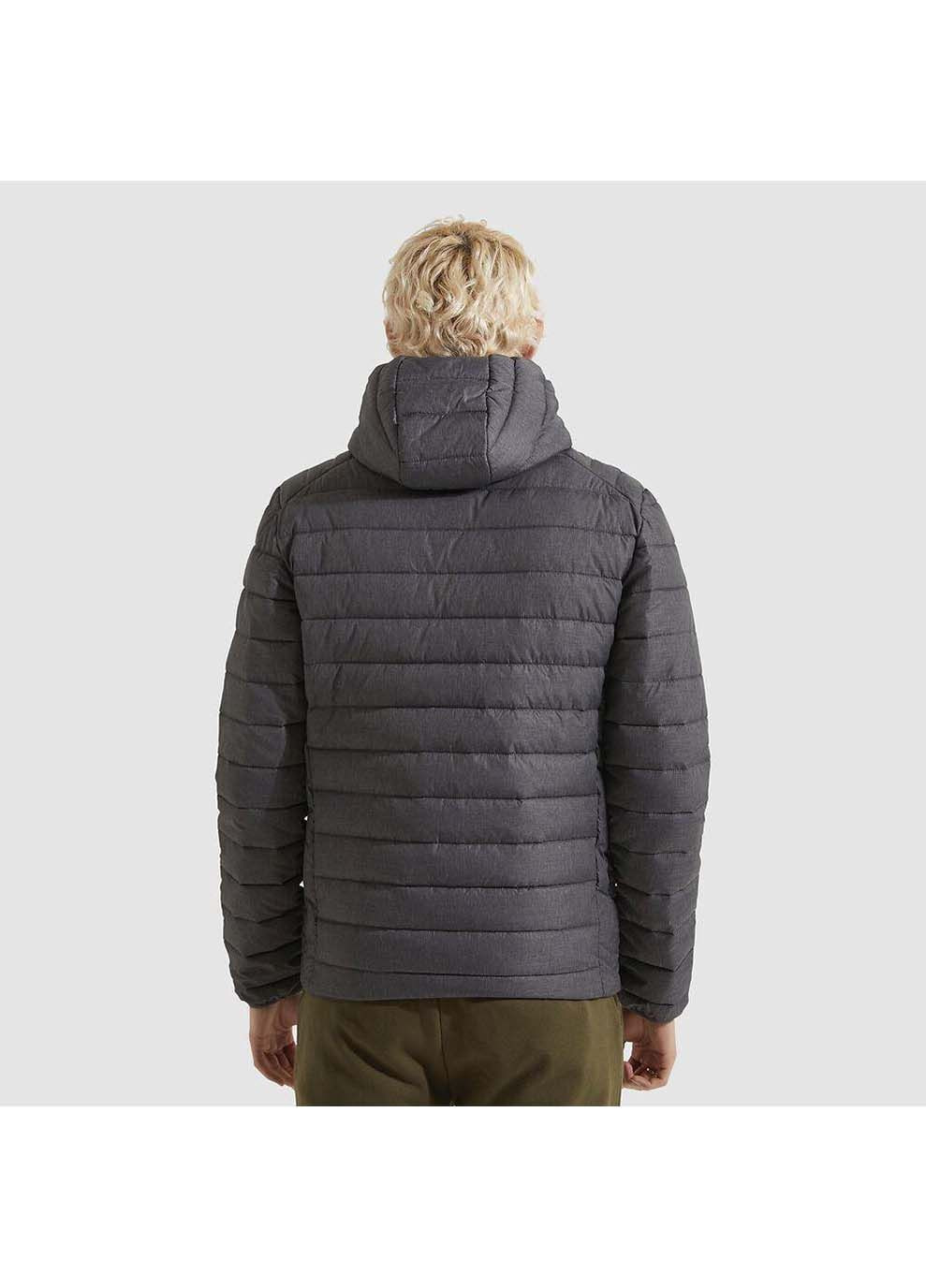 Серая демисезонная мужская куртка lombardy padded jacket серый Ellesse