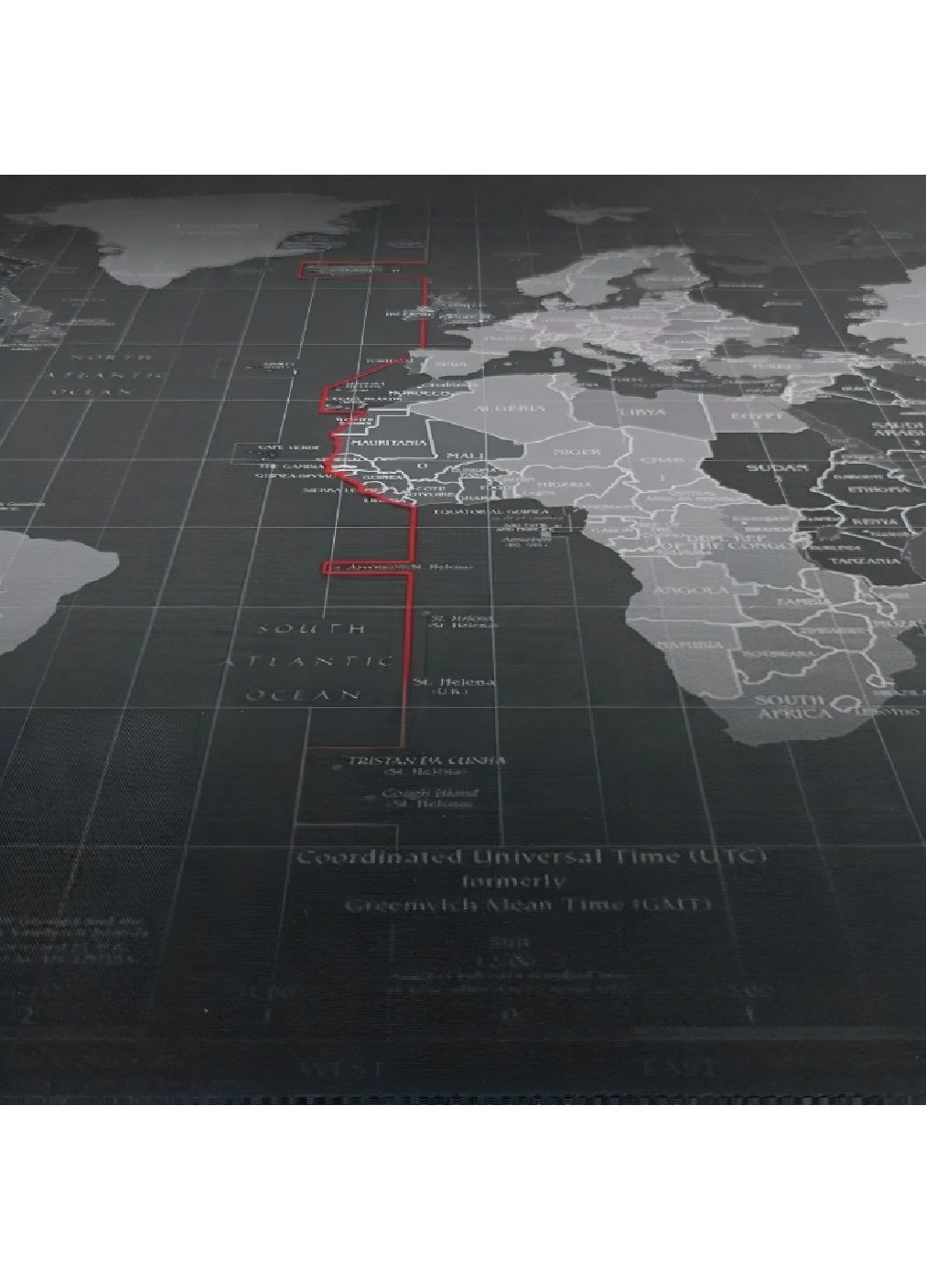 Ігрова поверхня геймерський ігровий килимок для миші з прогумованим дном 1000*500*5 мм (480453-Prob) Карта світу Unbranded (335586977)